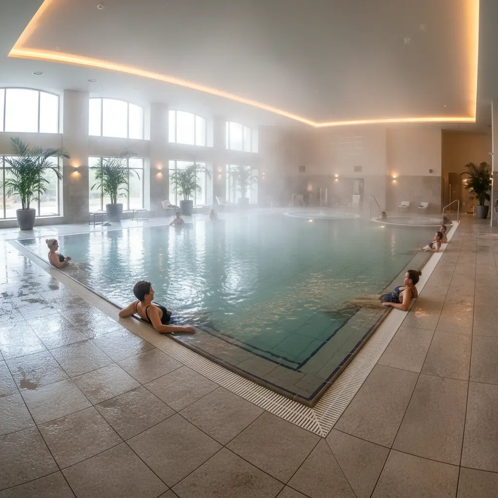 Großzügiger Thermalpool